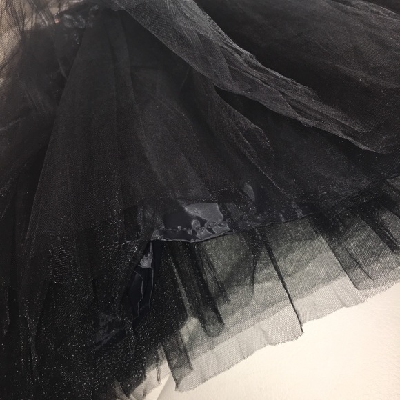 TULLE skirt black sized L - Picture 5 of 8